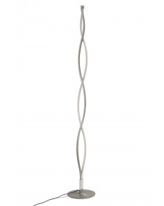 pie de saln led regulable shara plata 4866 de mantra