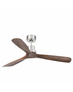 ventilador sin luz lantau 33370dc nquel/nogal  132 de faro