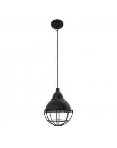 colgante claire negro 62802 de faro
