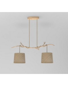 lmpara de techo 2 luces ref: 6177 sabina de mantra