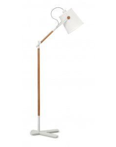 pie de saln nrdica e27 pantalla blanca 4920 de mantra