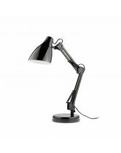 lámpara estudio flexo gru 51917 negra de faro  lámpara estudio flexo gru 51917 negra de faro