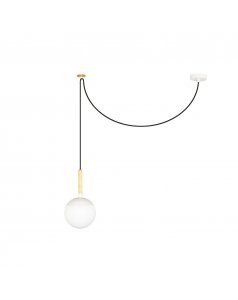 lmpara colgante e27 blanca mine 28209 policarbonato de faro