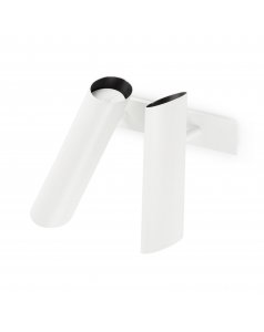 lmpara aplique blanco 2 focos gu10 led link 29875 de faro