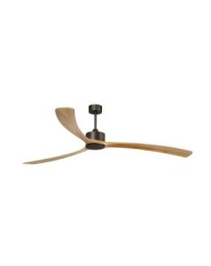 ventilador de techo kauai motor dc 34200a marrn oscuro 233 cm de faro