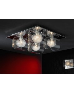 plafn de techo 4 luces eclipse 506736 de schuller