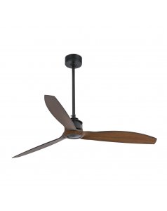 ventilador de techo justfan motor dc 33395 negro  1280 de faro