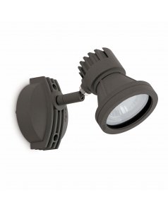 proyector mini project gu10 50w ø 7,3 gris oscuro 71390 de faro  proyector mini project gu10 50w ø 7,3 gris oscuro 71390 de faro