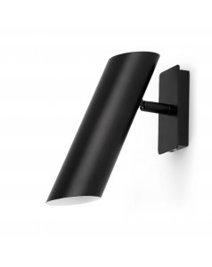 lmpara aplique negro 1 foco gu10 led link 29874 de faro