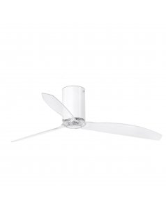 ventilador sin luz motor dc mini tube 32038 blanco brillo Ø 1280 de faro  ventilador sin luz motor dc mini tube 32038 blanco brillo Ø 1280 de faro