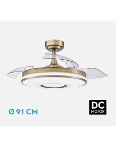 ventilador dc con luz dani curol 48w 3 aspas desp.91d 4800lm 165399014-4 de fabrilamp