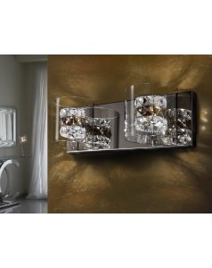 aplique de pared 2 luces flash 391870 de schuller  aplique de pared 2 luces flash 391870 de schuller