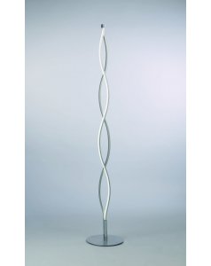 pie de saln led regulable shara plata 4861 de mantra