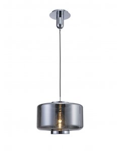lmpara colgante cromo/grafito grande  40 x 31,5 e27 jarras 6191 de mantra