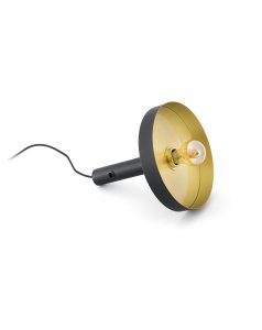 portátil whizz negro y oro satinado e27 20162 de faro  portátil whizz negro y oro satinado e27 20162 de faro