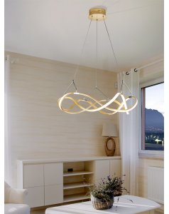 lmpara de techo molly oro 763712 de schuller