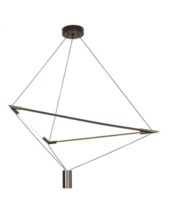 colgante de techo led 8531 electra 7w+26w de mantra