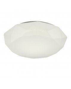 plafn de techo led diamante ii  51,5 3000k luz clida 5935 de mantra