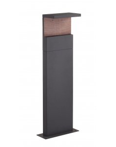 baliza / bolardo exterior ip54 h.60 led 13w ruka 6772 de mantra