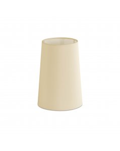 pantalla textil beige 165240 2p0312 para apliques rem, artis y eterna de faro