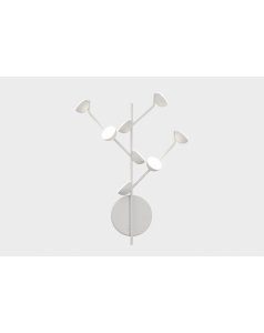 aplique 24w 8 l. led adn 6264 de mantra