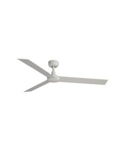 ventilador de techo cruiser l motor dc 34290wp blanco mate  132 cm de faro