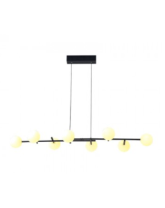 lmpara colgante led cellar 7631 con 8 luces 5w de mantra