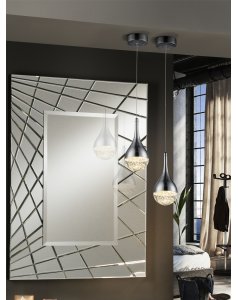 lmpara de techo elie cromo 773106 de schuller