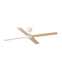 ventilador de techo rudder 132 cm blanco 4 palas blanco de faro 34355