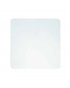 aplique de pared cuadrado blanco led 6w 13 cm. bora bora c0103 de mantra