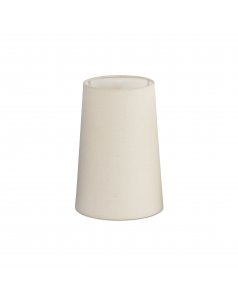 pantalla textil blanco marfil 165240 2p0311 para apliques rem, artis y eterna de faro