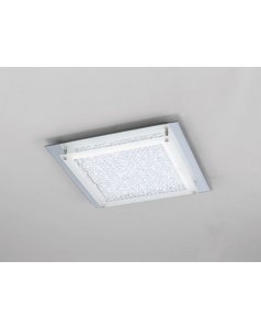 plafn de techo 42 cm crystal led 4582 de mantra