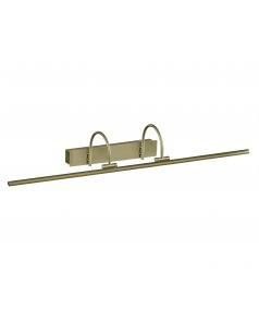 iluminacuadros cuero led 18w 89,5 cm. paracuru 6385 de mantra