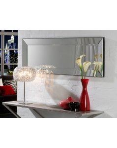 espejo moderno roma 150x50 - 29-e07/150 schuller