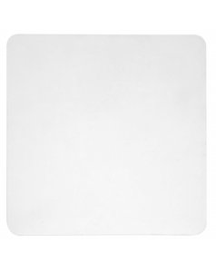 aplique de pared cuadrado blanco led 12w 18 cm. bora bora c0104 de mantra
