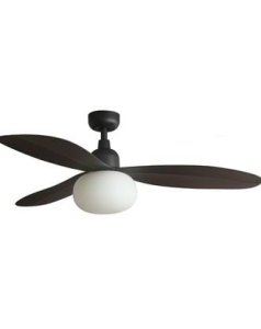 ventilador con luz palma marron 3 palas ip44 e27 34301-11l  ventilador con luz palma marron 3 palas ip44 e27 34301-11l