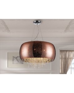 lámpara de techo cobre g9 Ø 50 caelum 618859 de schuller  lámpara de techo cobre g9 Ø 50 caelum 618859 de schuller