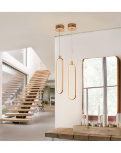 lámpara de techo colette oro rosa 787130 de schuller  lámpara de techo colette oro rosa 787130 de schuller