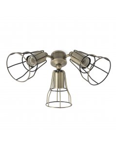 kit de luz opcional 33717 oro envejecido para ventilador yakarta 33711 de faro  kit de luz opcional 33717 oro envejecido para ventilador yakarta 33711 de faro