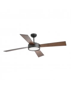 ventilador de techo con luz hydra 33725  133 nogal de faro