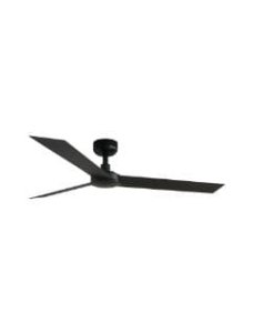 ventilador de techo cruiser l motor dc 34291 negro mate  132 cm de faro