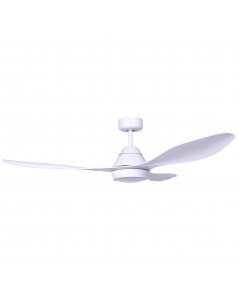 ventilador con luz polaris 33346 motor dc blanco  132 de faro