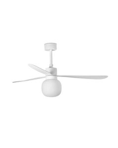 ventilador con luz amelia ball132 cm blanco 3 palas 20w 2700k wiz 33760ww-25 de faro.  ventilador con luz amelia ball132 cm blanco 3 palas 20w 2700k wiz 33760ww-25 de faro.