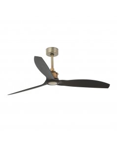 ventilador de techo justfan motor dc 33417 oro viejo  1280 de faro